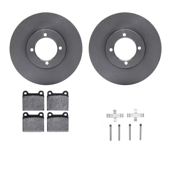 6312-22004, Rotors with 3000 Series Ceramic Brake Pads includes Hardware, Dynamic Friction Co, Mfr#: 6312-22004